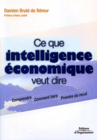 Visuel de Ce que intelligence économique veut dire