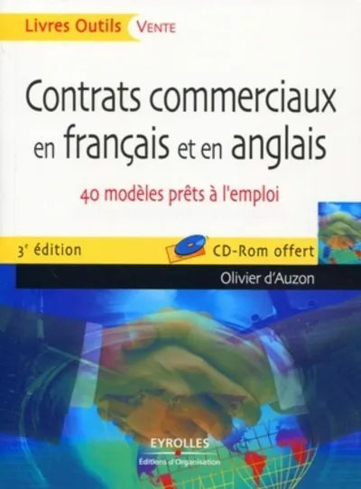 Visuel de Contrats commerciaux en français et en anglais