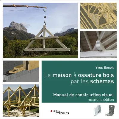 Visuel de La maison à ossature bois par les schémas