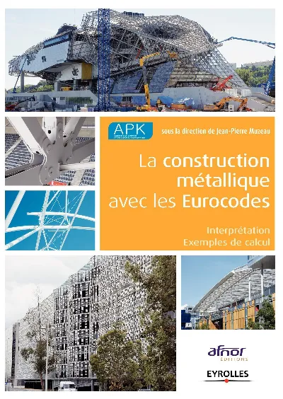 Visuel de La construction métallique avec les Eurocodes