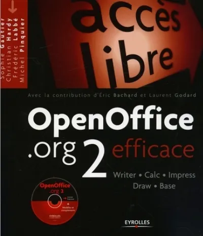 Visuel de OpenOffice.org 2 efficace