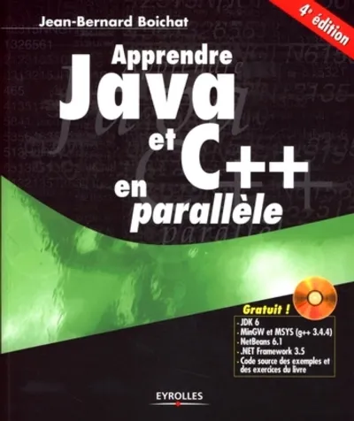 Visuel de Apprendre java et c++ en parallele. avec cd-rom