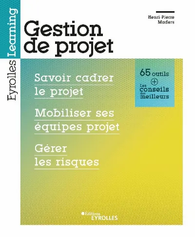 Visuel de Gestion de projet : savoir cadrer le projet, mobiliser ses équipes projet, gérer les risques
