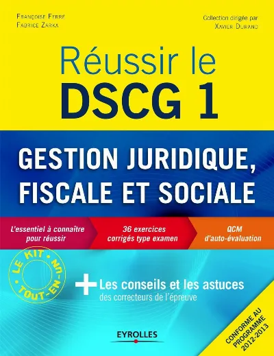 Visuel de Réussir le DSCG 1