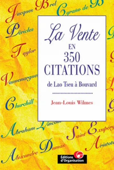 Visuel de La vente en 350 citations