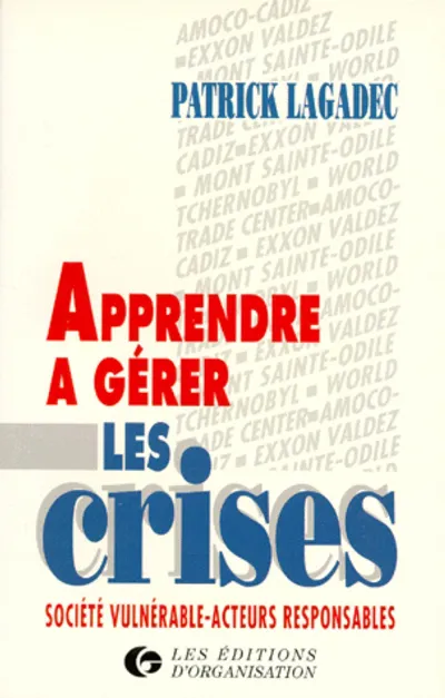 Visuel de Apprendre A Gerer Crises