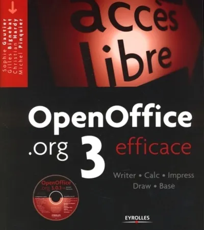 Visuel de OpenOffice.org 3 efficace