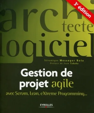 Visuel de Gestion de projet agile avec scrum, lean, extreme programming...