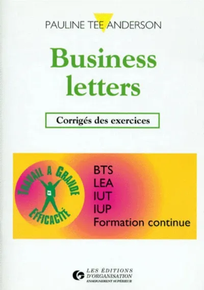 Visuel de Business letters : corrigés