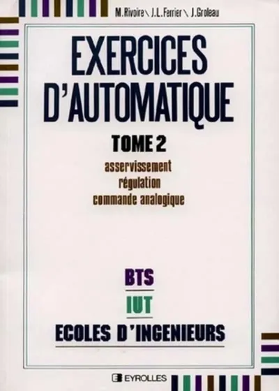 Visuel de Exercices d'automatique 2