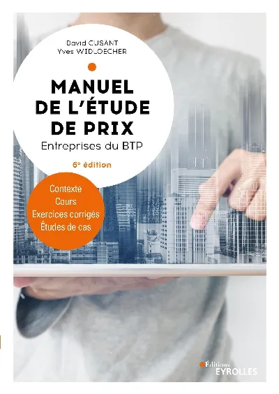 Visuel de Manuel de l'étude de prix - Entreprises du BTP