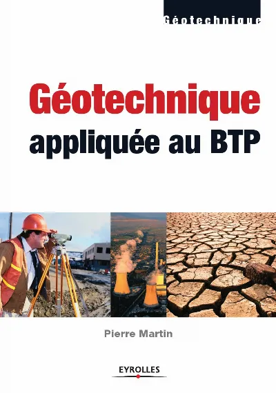 Visuel de Géotechnique appliquée au BTP