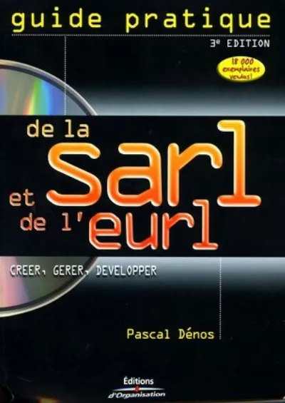 Visuel de Guide pratique de la SARL et de l'EURL