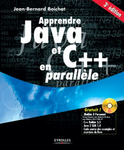 Visuel de Apprendre Java Et C++ En Parallele