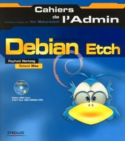 Visuel de Debian Etch - GNU/Linux