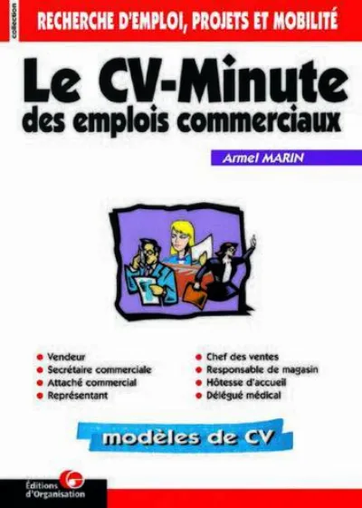 Visuel de Le CV-minute des emplois commerciaux