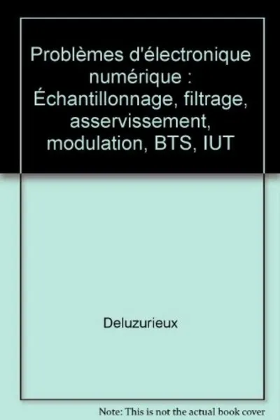 Visuel de Problemes D'Electronique Numerique