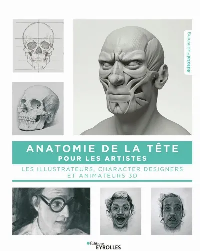 Visuel de Anatomie de la tête pour les artistes