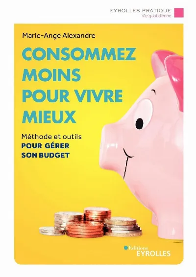 Visuel de Consommez moins pour vivre mieux, méthode et outils pour gérer son budget