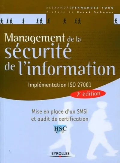 Visuel de Management de la sécurité de l'information implémentation ISO 27001