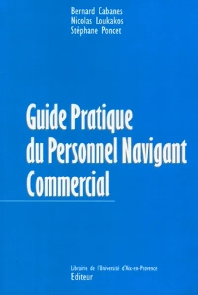 Visuel de Guide pratique du personnel navigant commercial