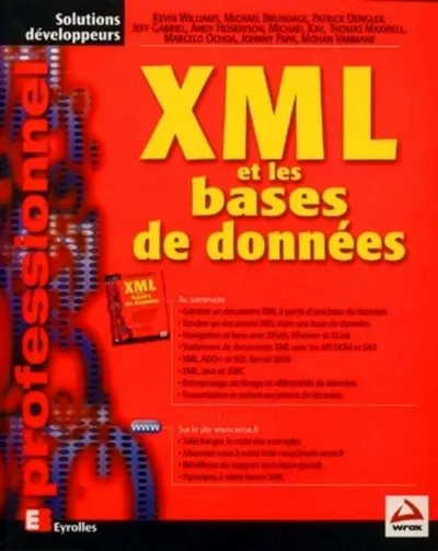 Visuel de XML  et les bases de données