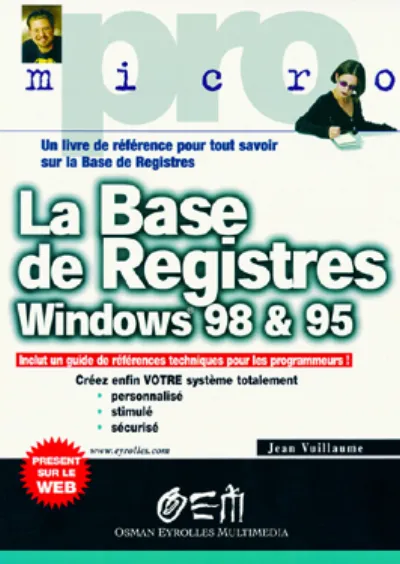 Visuel de Base De Registre Win 98