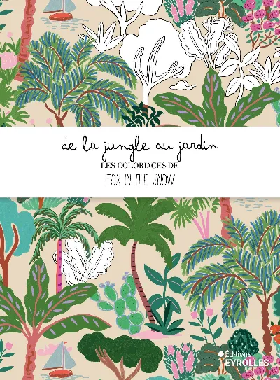 Visuel de De la jungle au jardin - Les coloriages de Fox in the snow