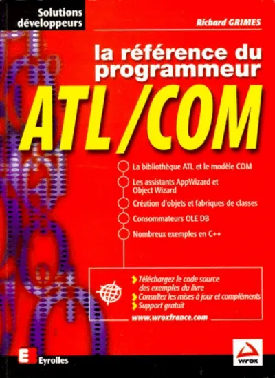 Visuel de La référence du programmeur ATL/COM