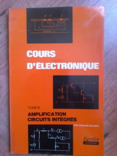 Visuel de Cours d'electronique Tome 3