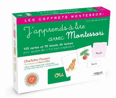 Visuel de J'apprends à lire avec Montessori