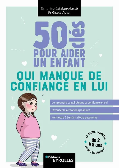 Visuel de 50 clés pour aider un enfant qui manque de confiance en lui