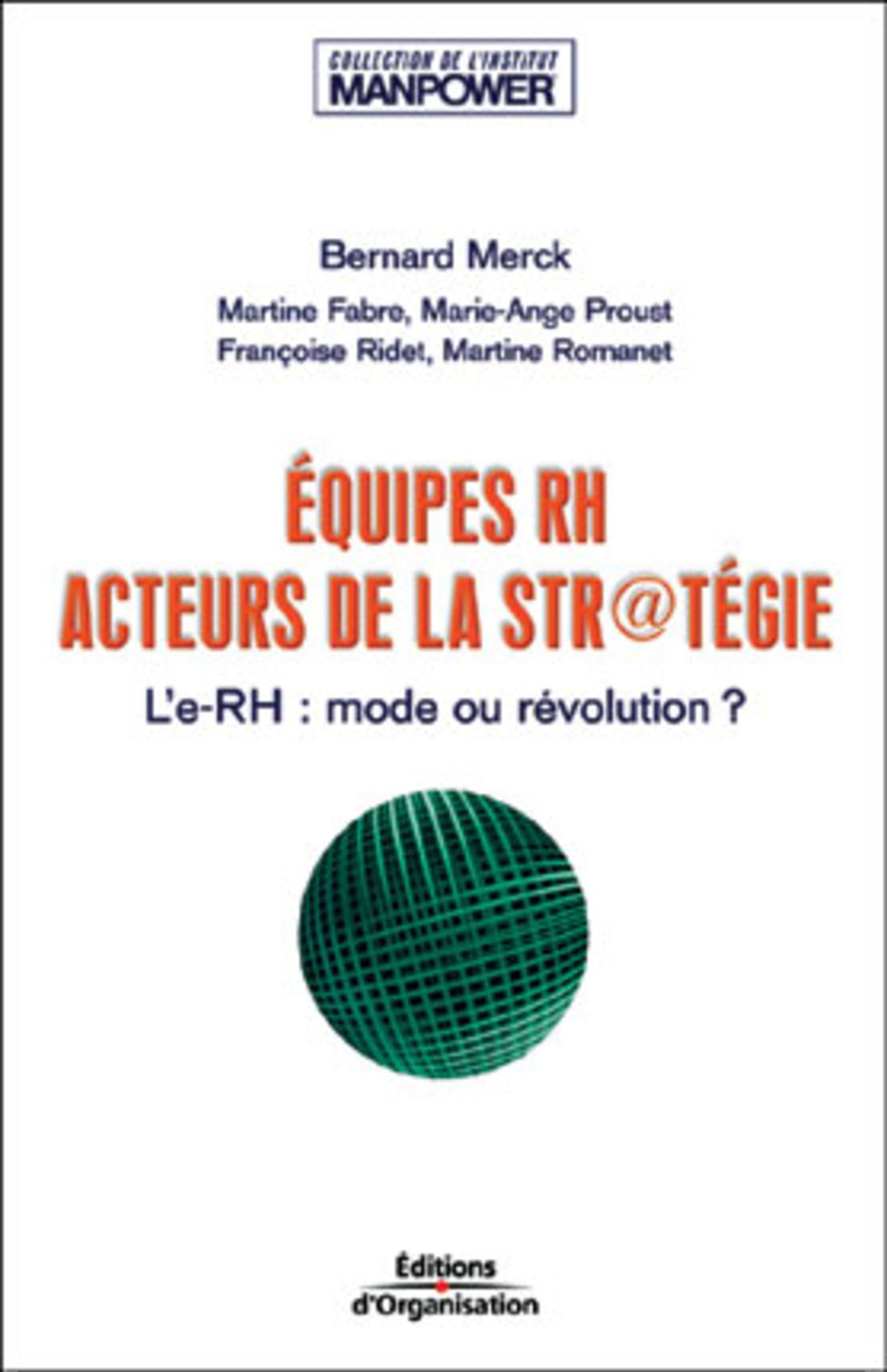 Visuel de Equipes RH. Acteurs de la stratégie