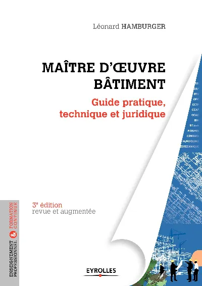 Visuel de Maître d'oeuvre bâtiment guide pratique, technique et juridique