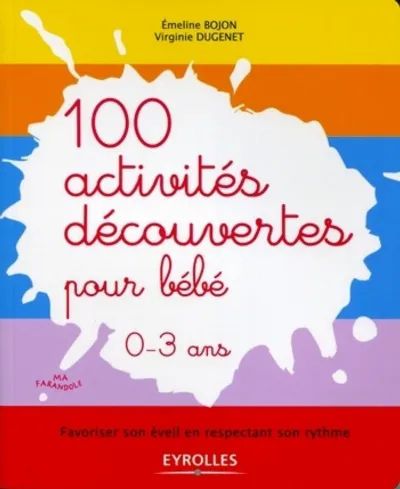 Visuel de 100 activités découvertes pour bébé