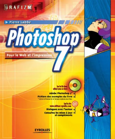 Visuel de Photoshop 7 pour le web et l'impression