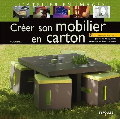 Visuel de Créer son mobilier en carton - Volume 3