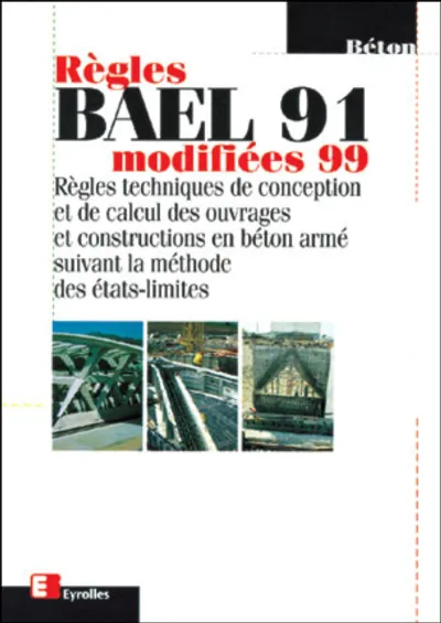 Visuel de Règles BAEL 91 modifiées 99