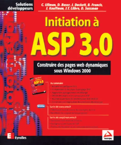 Visuel de Initiation à ASP 3.0