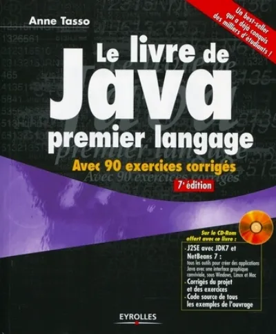 Visuel de Le livre de Java premier langage