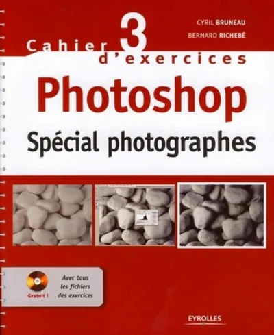 Visuel de Cahier n° 3 d'exercices photoshop