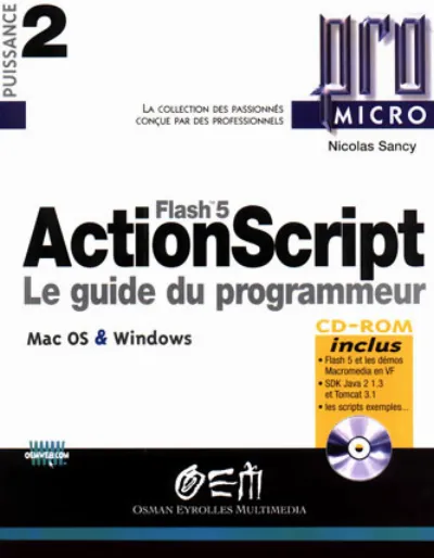 Visuel de ActionScript Pro Micro