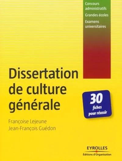 Visuel de Dissertation de culture générale