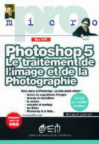 Visuel de Photoshop 5, traitement de l'image et de la photo