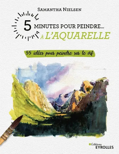 Visuel de 5 minutes pour peindre à l'aquarelle