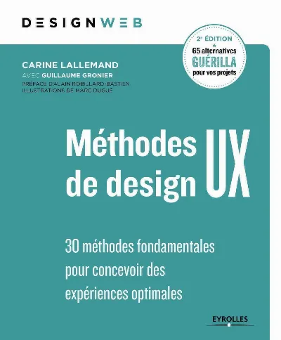 Visuel de Méthodes de design UX - 2e édition