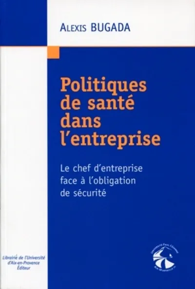 Visuel de Politiques de santé dans l'entreprise