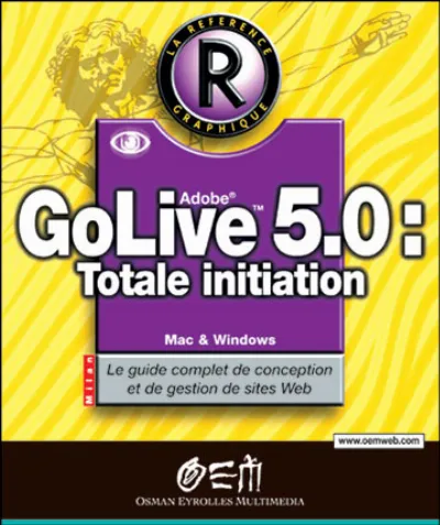 Visuel de GoLive 5.0: Totale initiation