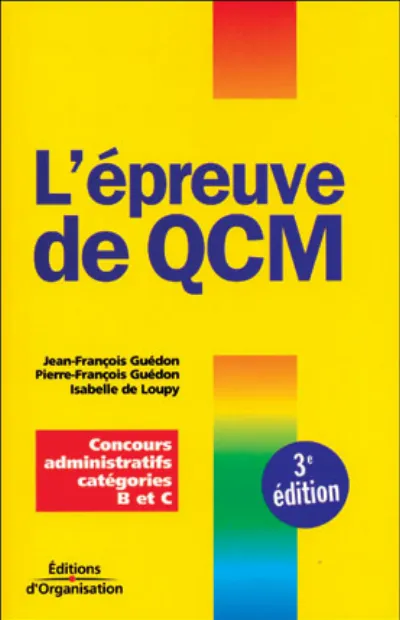 Visuel de L'épreuve de QCM