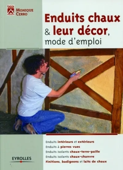 Visuel de Enduits chaux et leur décor, mode d'emploi